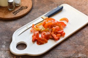 Салат со стручковой фасолью без майонеза Салат со стручковой фасолью без майонеза