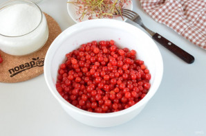Калина протертая с сахаром Калина протертая с сахаром