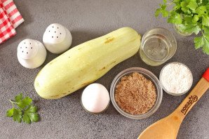 Оладьи из кабачков с льняной мукой Оладьи из кабачков с льняной мукой