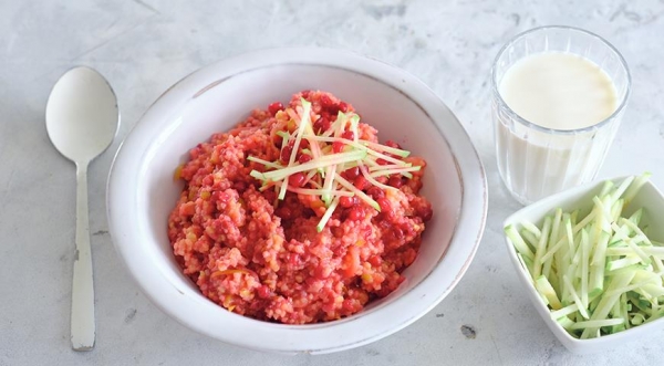 Пшенная каша с яблоками и брусникой, пошаговый рецепт с фото