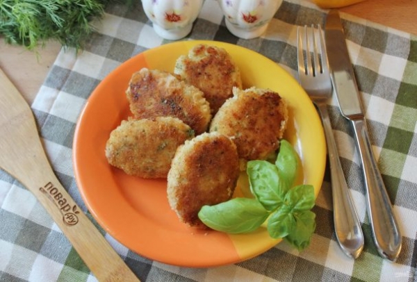 Котлеты из судака и трески Котлеты из судака и трески