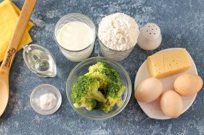 Кексы с брокколи и сыром Кексы с брокколи и сыром