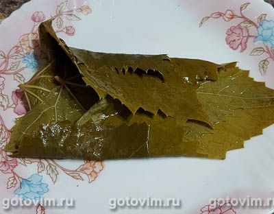 Маринованные виноградные листья на зиму