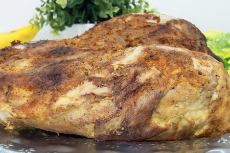 Буженина из свинины в духовке (в рукаве для запекания) Буженина из свинины в духовке (в рукаве для запекания)