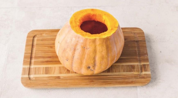 Хапама фаршированная тыква, пошаговый рецепт с фото Хапама фаршированная тыква, пошаговый рецепт с фото