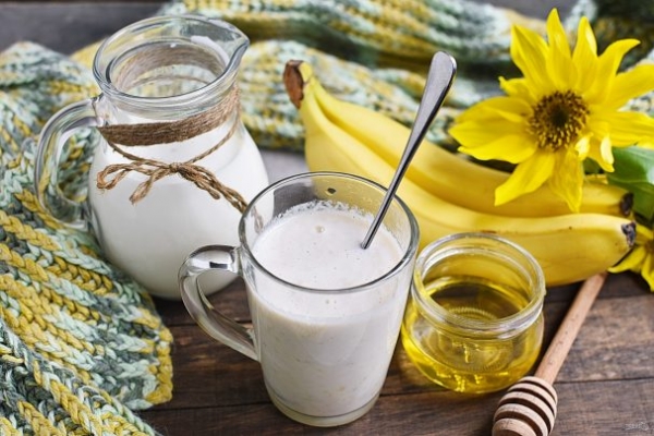 Банан с медом от кашля Банан с медом от кашля