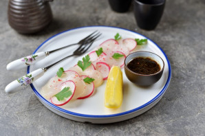 Карпаччо из гребешка Карпаччо из гребешка