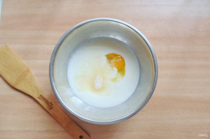 Оладьи с грушей и яблоком Оладьи с грушей и яблоком