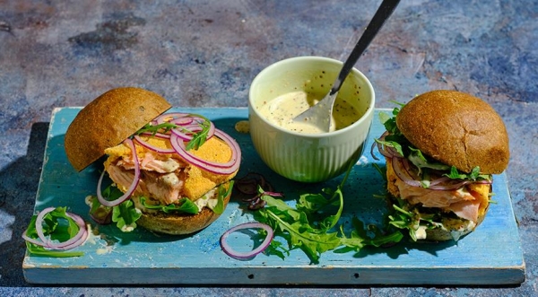 Фишбургер, пошаговый рецепт с фото Фишбургер, пошаговый рецепт с фото