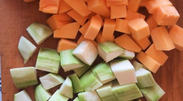 Тыквенный суп со сливками, пошаговый рецепт с фото Тыквенный суп со сливками, пошаговый рецепт с фото