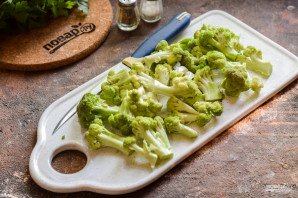 Брокколи с соевым соусом в духовке Брокколи с соевым соусом в духовке