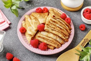 Блины из овсянки без муки Блины из овсянки без муки