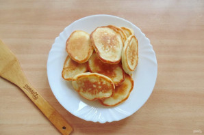 Оладьи с грушей и яблоком Оладьи с грушей и яблоком