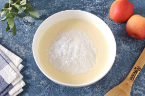 Низкоуглеводная шарлотка с яблоками Низкоуглеводная шарлотка с яблоками