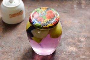 Компот из яблок с базиликом на зиму Компот из яблок с базиликом на зиму