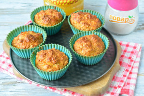Диетические тыквенные кексы Диетические тыквенные кексы