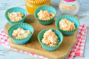 Диетические тыквенные кексы Диетические тыквенные кексы