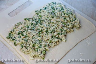 Булочки-завитушки с курицей и яйцом Булочки-завитушки с курицей и яйцом