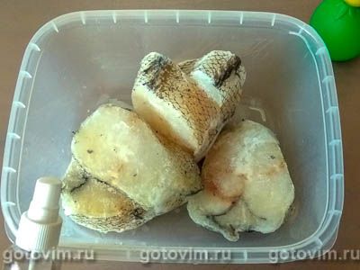 Макрурус, запеченный в духовке с грибами в сливках Макрурус, запеченный в духовке с грибами в сливках