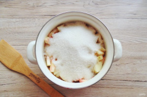 Вишневое варенье с яблоками Вишневое варенье с яблоками