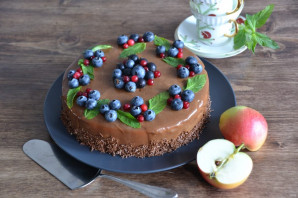 Муссовый яблочный торт Муссовый яблочный торт