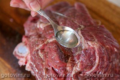 Говядина, приготовленная низкотемпературным способом Говядина, приготовленная низкотемпературным способом