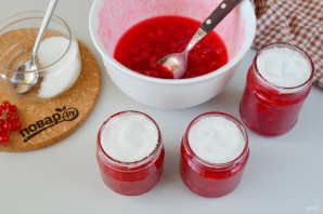 Калина протертая с сахаром Калина протертая с сахаром