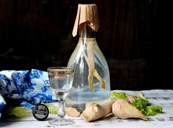 Хреновуха с имбирем Хреновуха с имбирем