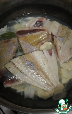 Камбала в огуречном рассоле Камбала в огуречном рассоле