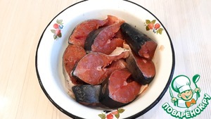 Пряная горбуша под голландским соусом Пряная горбуша под голландским соусом