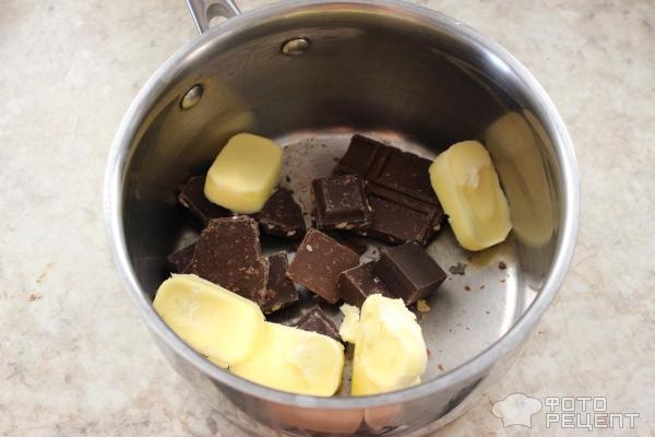 Рецепт: Брауни с творогом - просто и быстро Рецепт: Брауни с творогом - просто и быстро