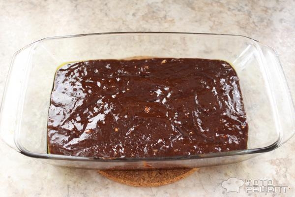 Рецепт: Брауни с творогом - просто и быстро Рецепт: Брауни с творогом - просто и быстро