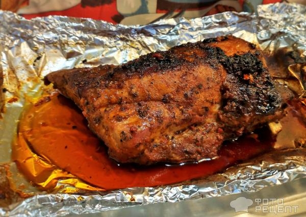 Рецепт: Буженина запеченная по-русски - По рецепту с пакетика специй Рецепт: Буженина запеченная по-русски - По рецепту с пакетика специй