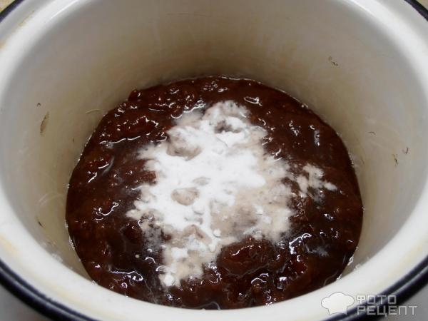 Рецепт: Быстрый пирог с вареньем - бисквит из варенья Рецепт: Быстрый пирог с вареньем - бисквит из варенья