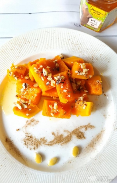 Рецепт: Десерт из тыквы с корицей - осенний антидеприссант