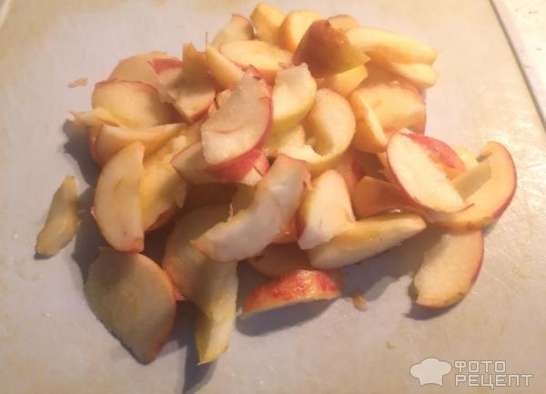 Рецепт: Диетическая творожная запеканка - с овсяными хлопьями, яблоками и мёдом Рецепт: Диетическая творожная запеканка - с овсяными хлопьями, яблоками и мёдом