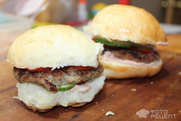 Рецепт: Домашние Бургеры - По-домашнему