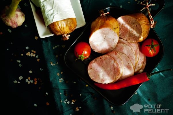 Рецепт: Дрогобыческая колбаса - вареная