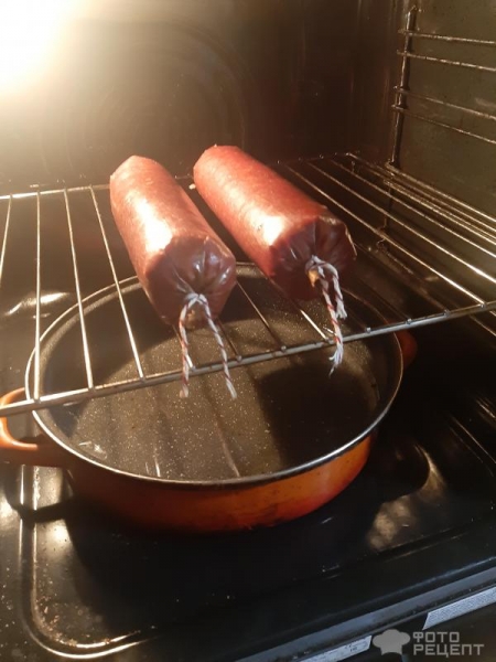 Рецепт: Дрогобыческая колбаса - вареная