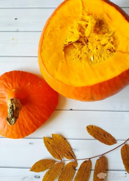 Рецепт: Фаршированная тыква - "Горшочек", вари! Самая "правильная" рисовая каша с изюмом, медом и корицей.