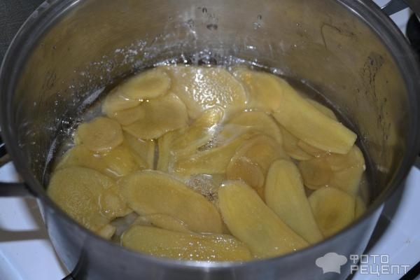 Рецепт: Имбирь в сахарном сиропе - остро-сладкий, очень вкусный Рецепт: Имбирь в сахарном сиропе - остро-сладкий, очень вкусный