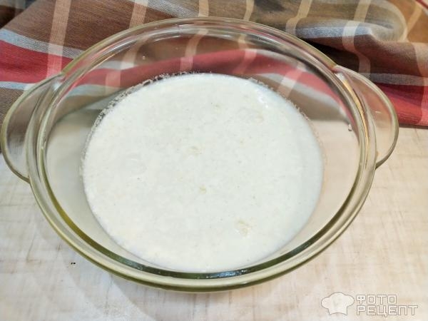 Рецепт: Манник "Зебра" с какао - Из того, что было в холодильнике Рецепт: Манник "Зебра" с какао - Из того, что было в холодильнике