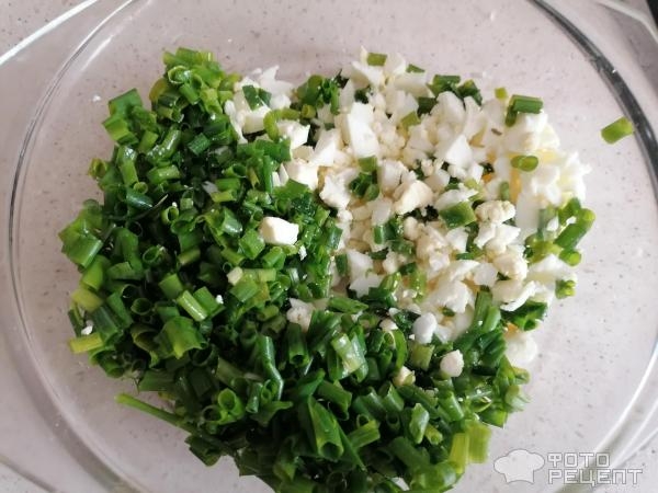 Рецепт: Пирог с яйцом и луком - в духовке Рецепт: Пирог с яйцом и луком - в духовке