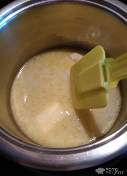 Рецепт: Профитроли с заварным кремом - "жемчужина"