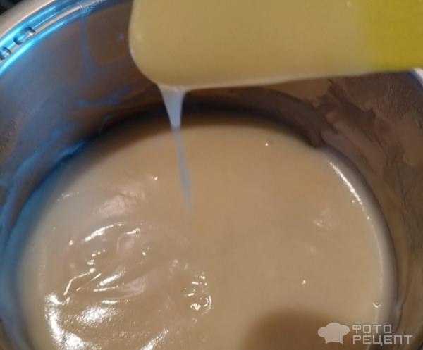 Рецепт: Профитроли с заварным кремом - "жемчужина"