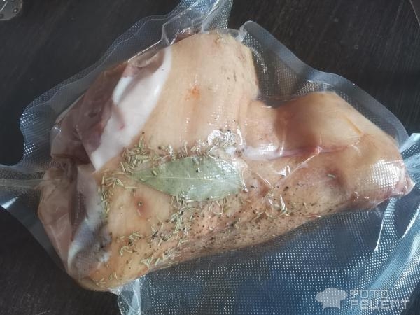 Рецепт: Томленая свиная рулька - Великолепная свиная рулька в духовке! Рецепт: Томленая свиная рулька - Великолепная свиная рулька в духовке!