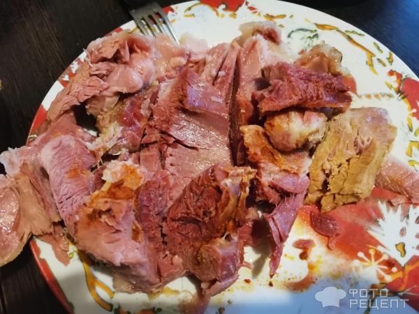 Рецепт: Томленая свиная рулька - Великолепная свиная рулька в духовке! Рецепт: Томленая свиная рулька - Великолепная свиная рулька в духовке!