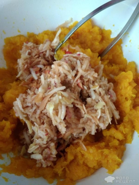 Рецепт: Тыквенно-яблочная запеканка - Обалденно вкусная и полезная Рецепт: Тыквенно-яблочная запеканка - Обалденно вкусная и полезная