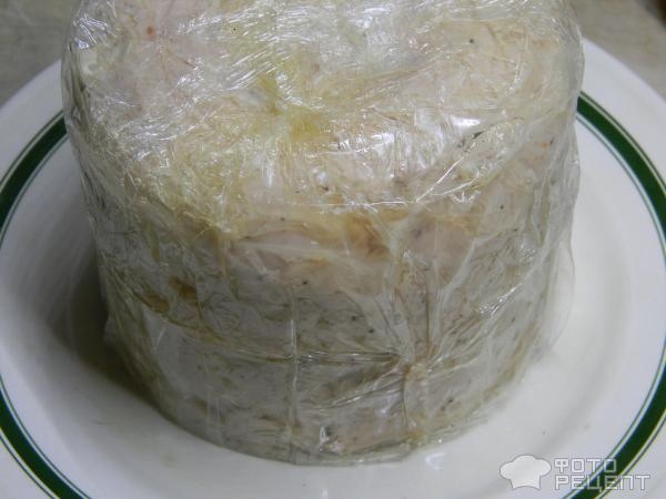 Рецепт: Ветчина из индейки - В ветчиннице из филе грудки индейки Рецепт: Ветчина из индейки - В ветчиннице из филе грудки индейки