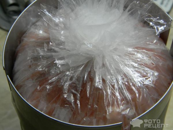 Рецепт: Ветчина из индейки - В ветчиннице из филе грудки индейки Рецепт: Ветчина из индейки - В ветчиннице из филе грудки индейки